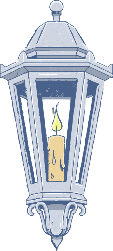 Vintage lamp clipart png