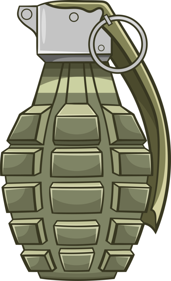 Grenade clipart design png