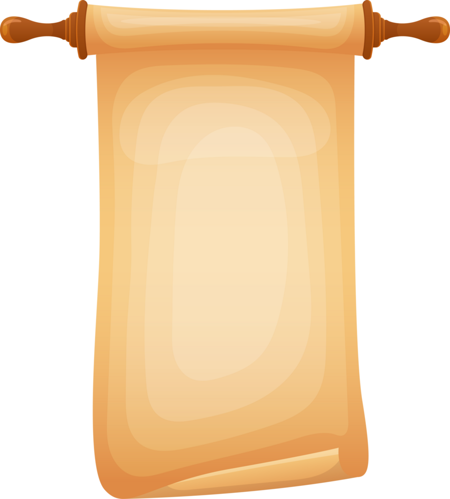 Old scroll clipart png