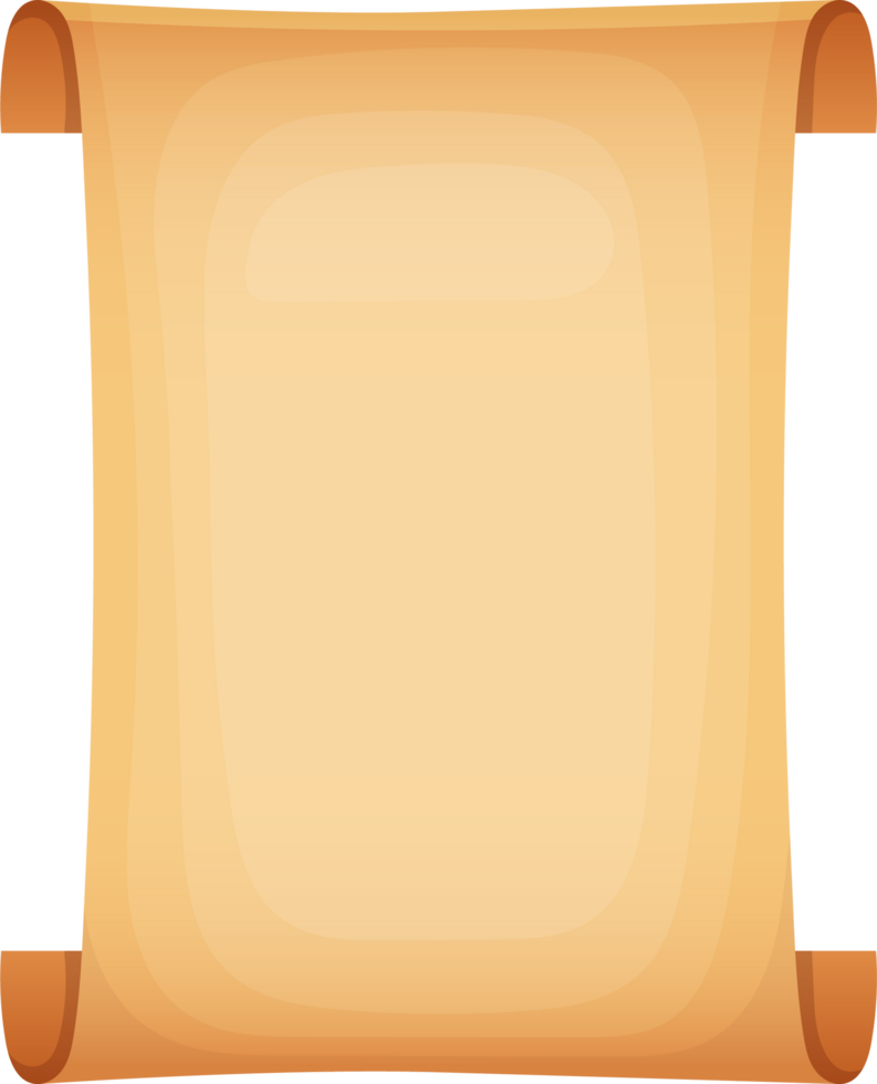 Old scroll clipart png