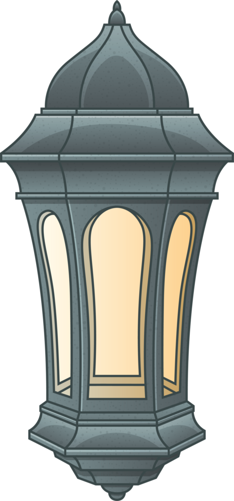 Vintage lamp clipart png