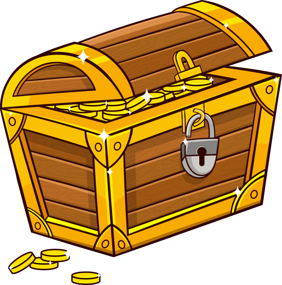 Treasure chest clipart png