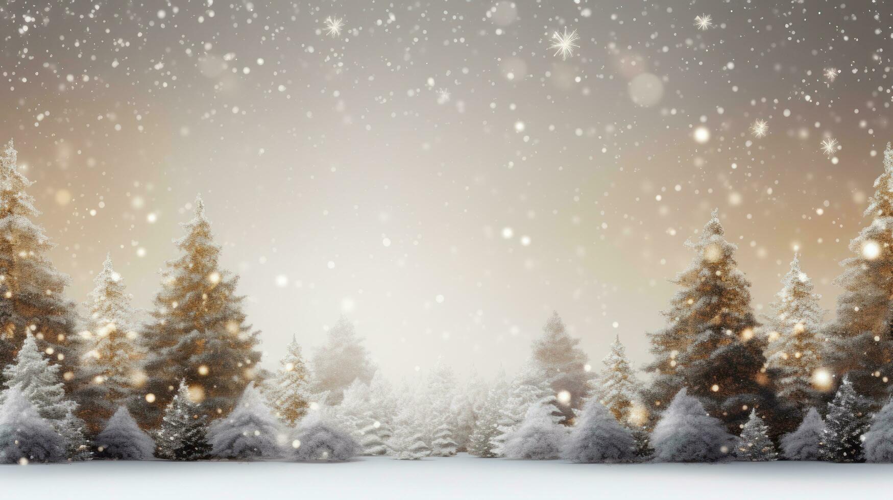 Merry Christmas background with copy space photo