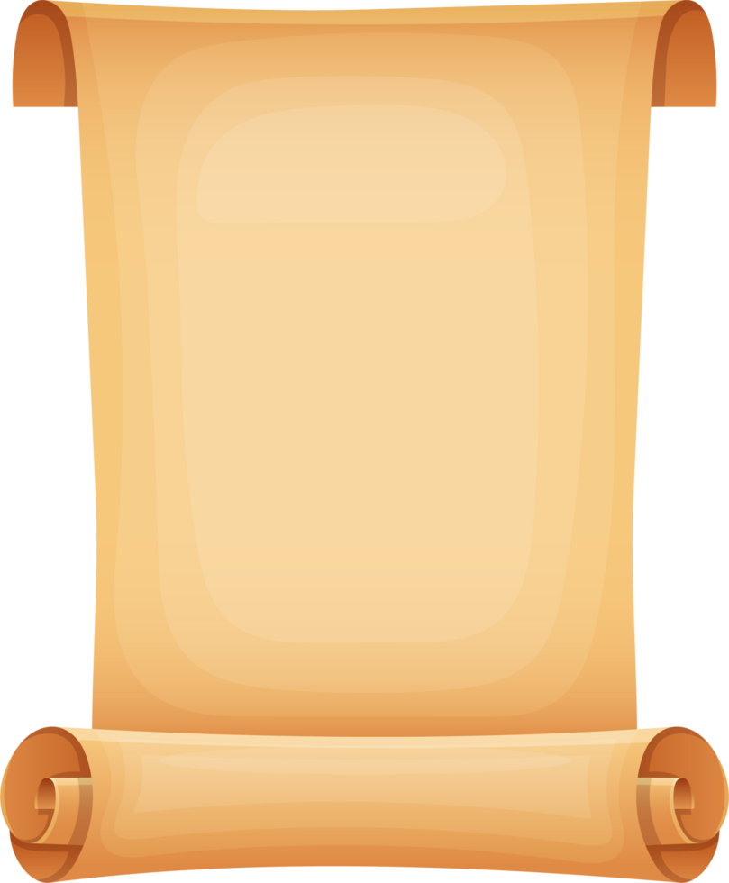 Old scroll clipart png