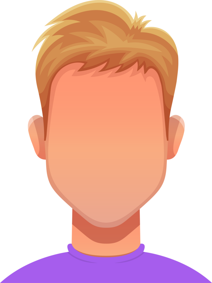 Man face clipart png