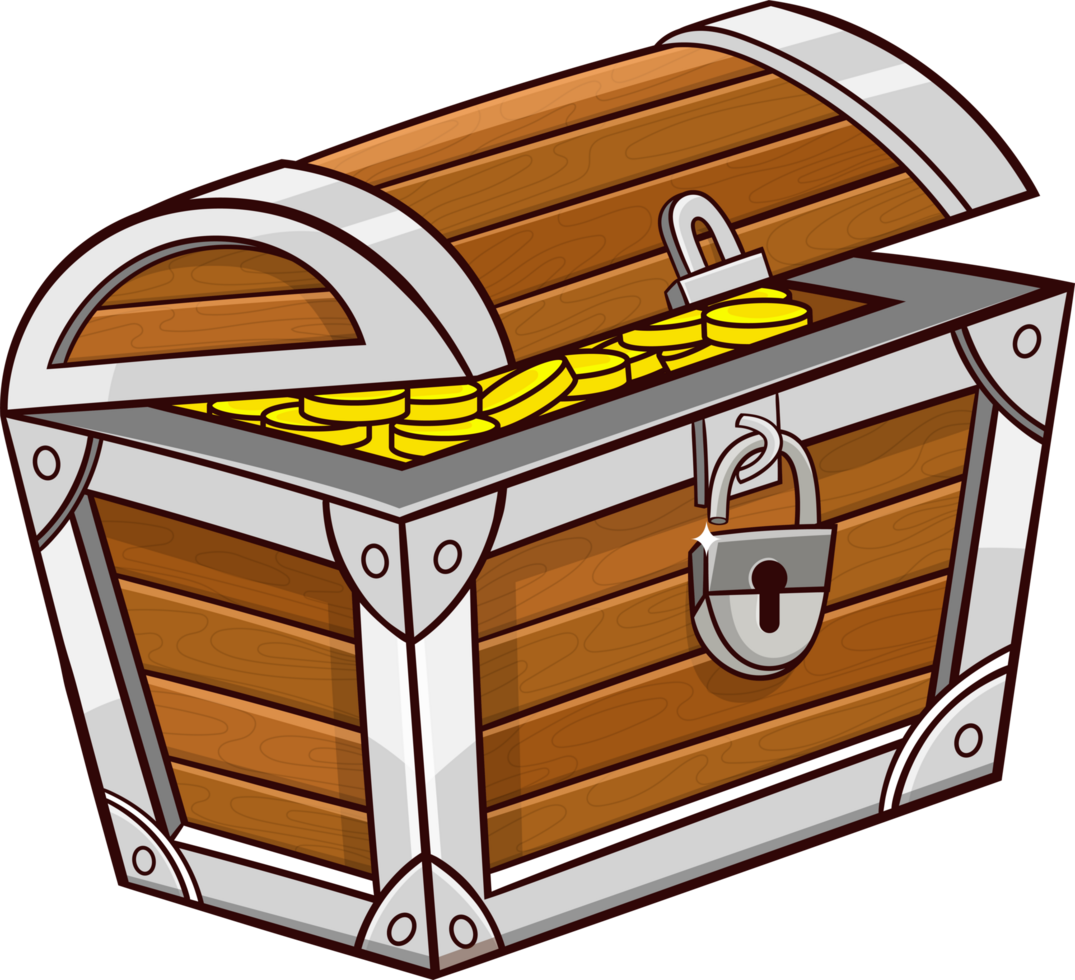 Treasure chest clipart png