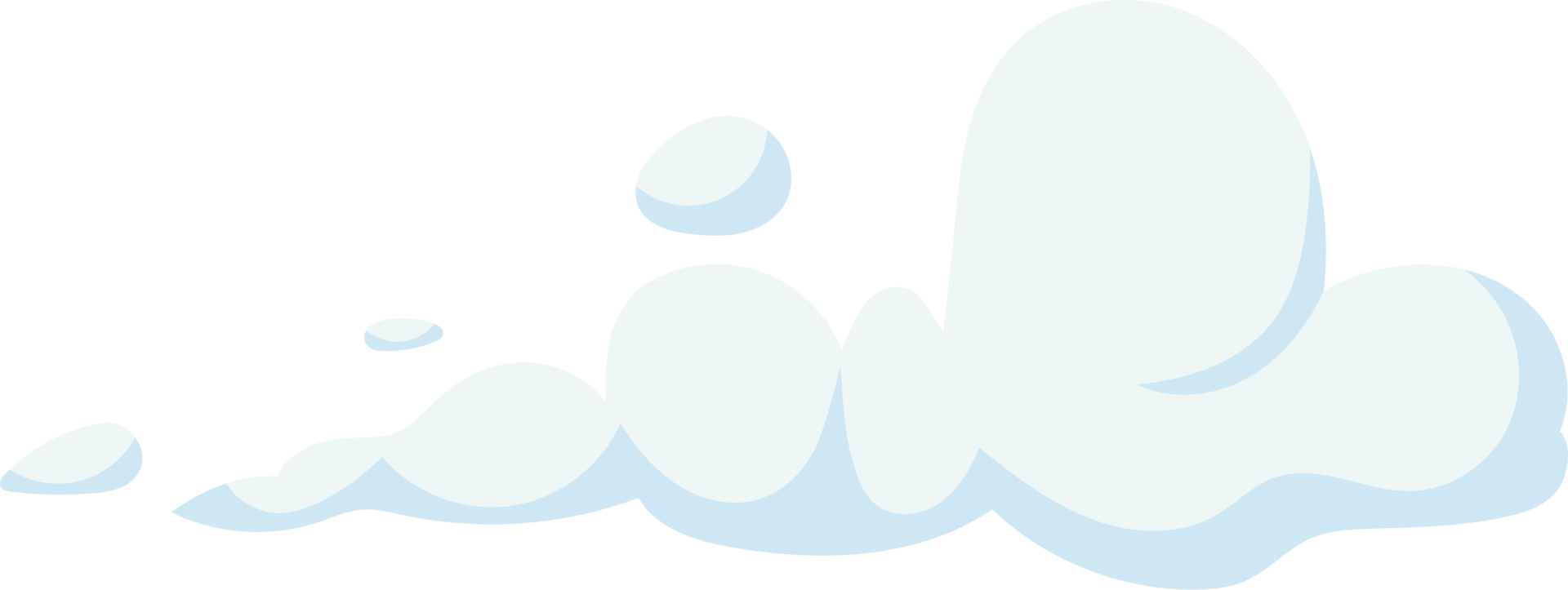 blanco nubes clipart png