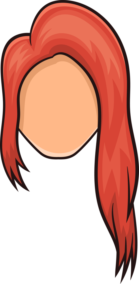 Woman hair clipart png