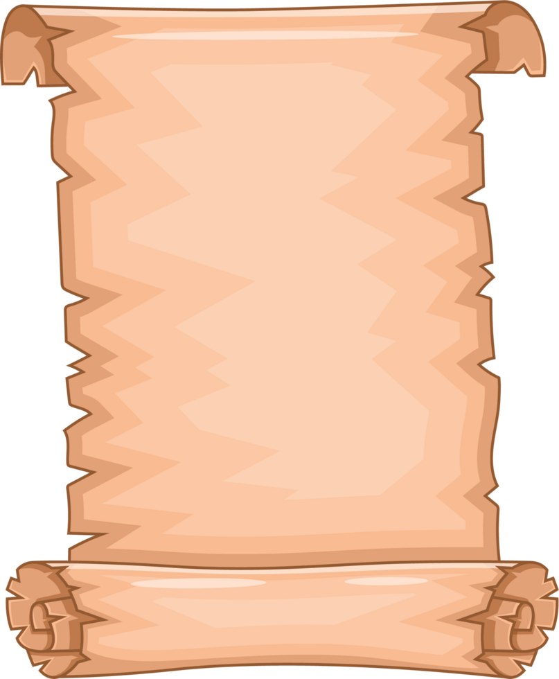 Old scroll clipart png