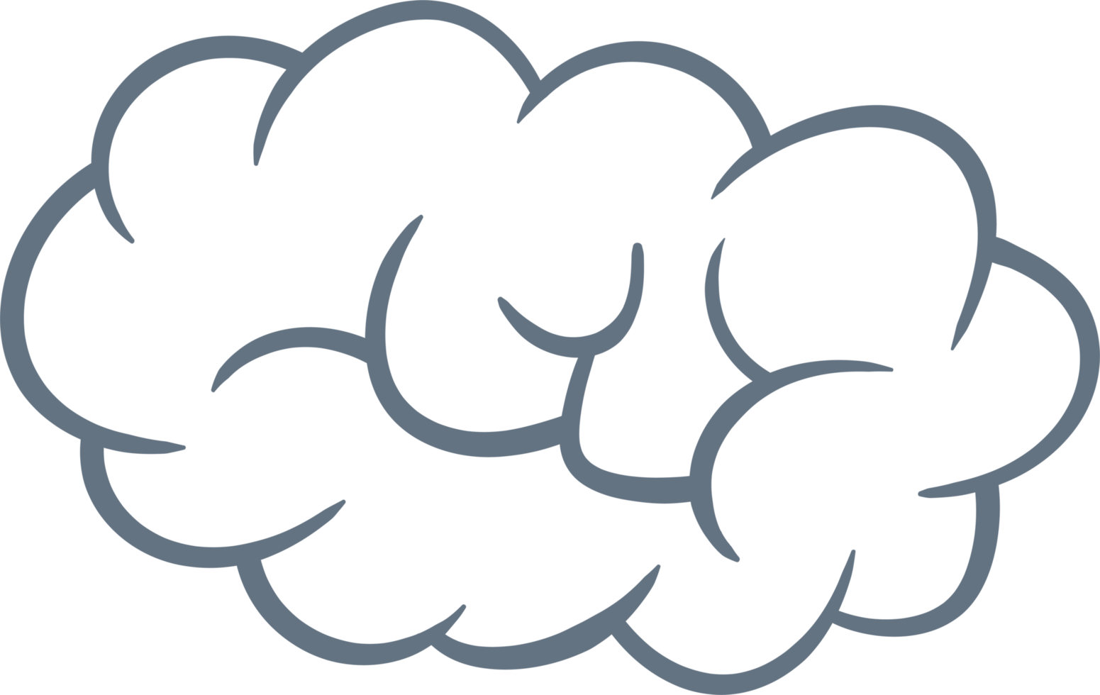Brain cartoon icon clipart png