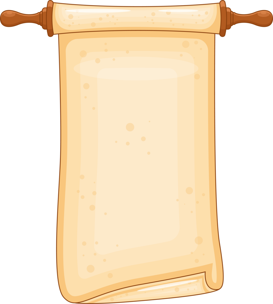 Old scroll clipart png