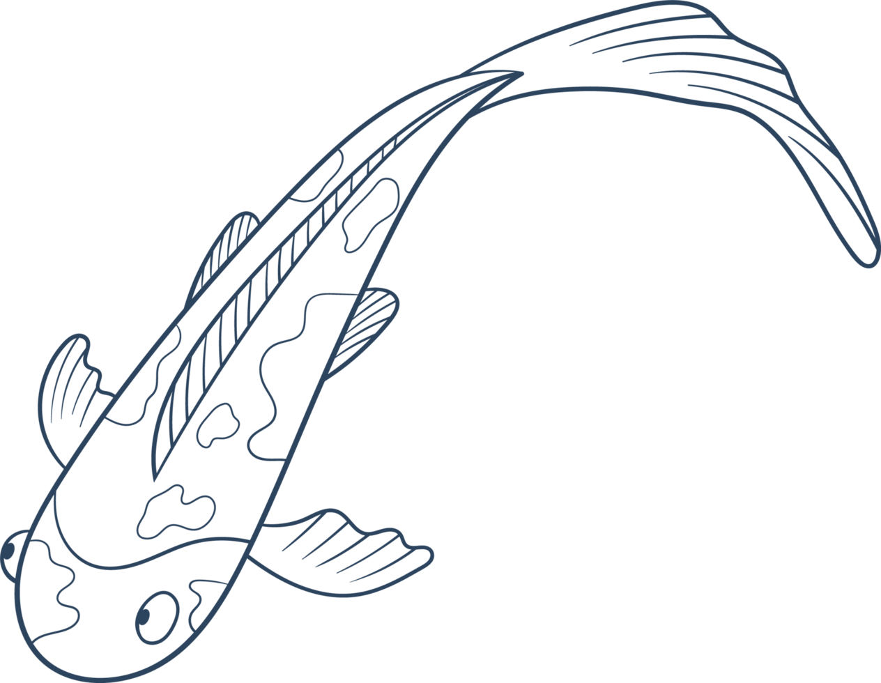 Fish clipart design png