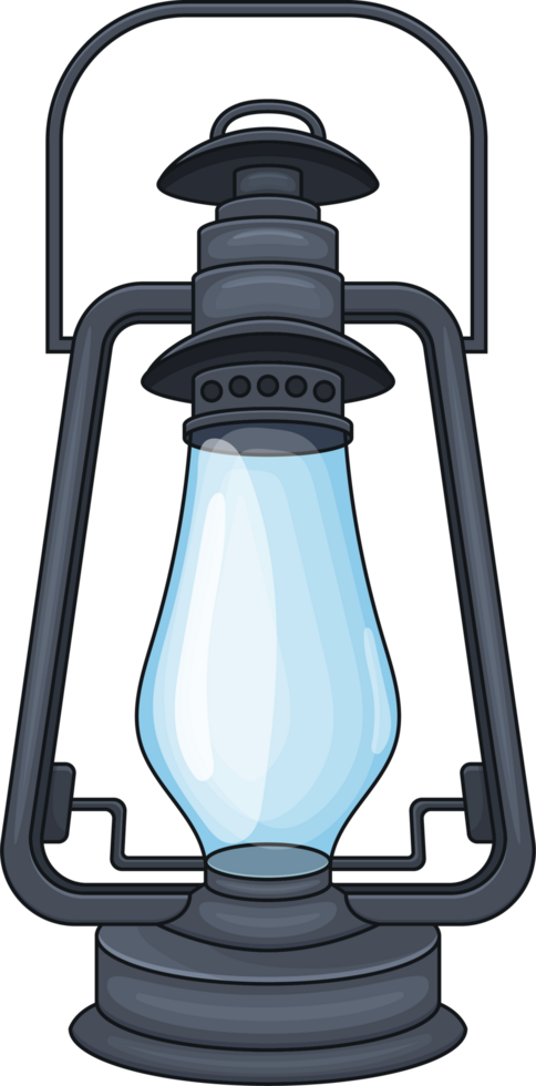 Vintage lamp clipart png