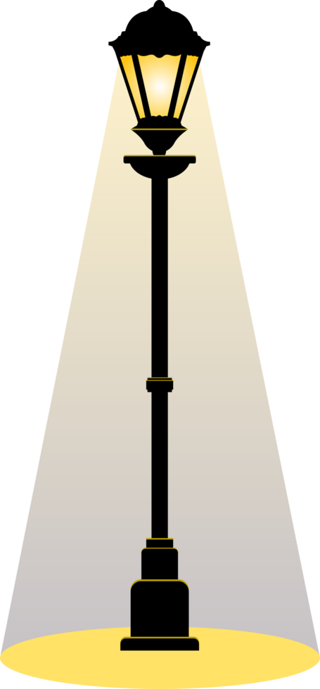 Vintage lamp clipart png