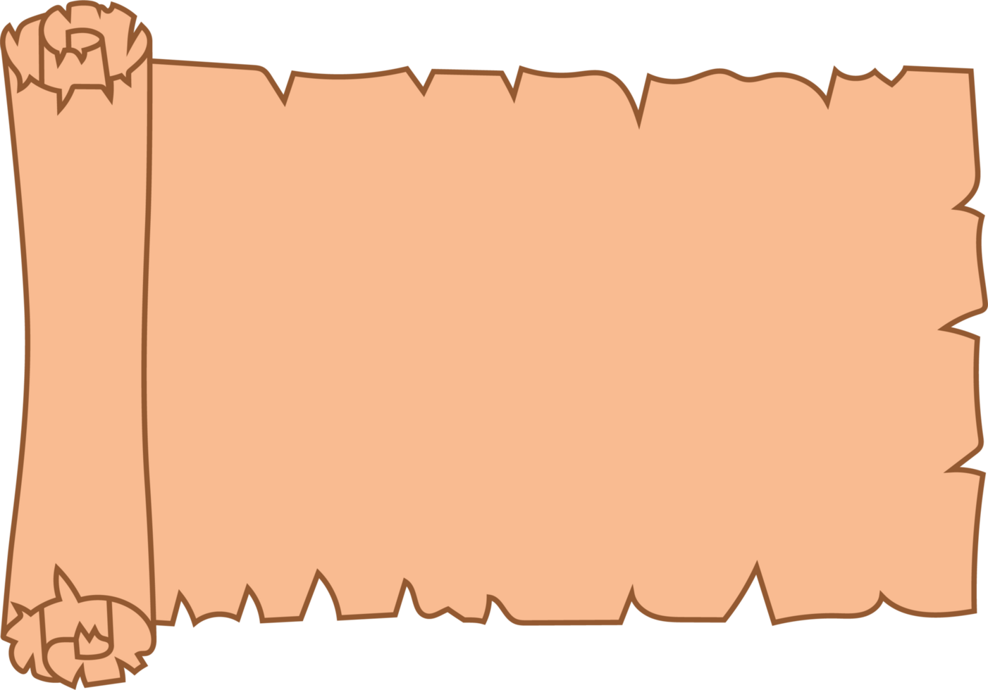 Old scroll clipart png