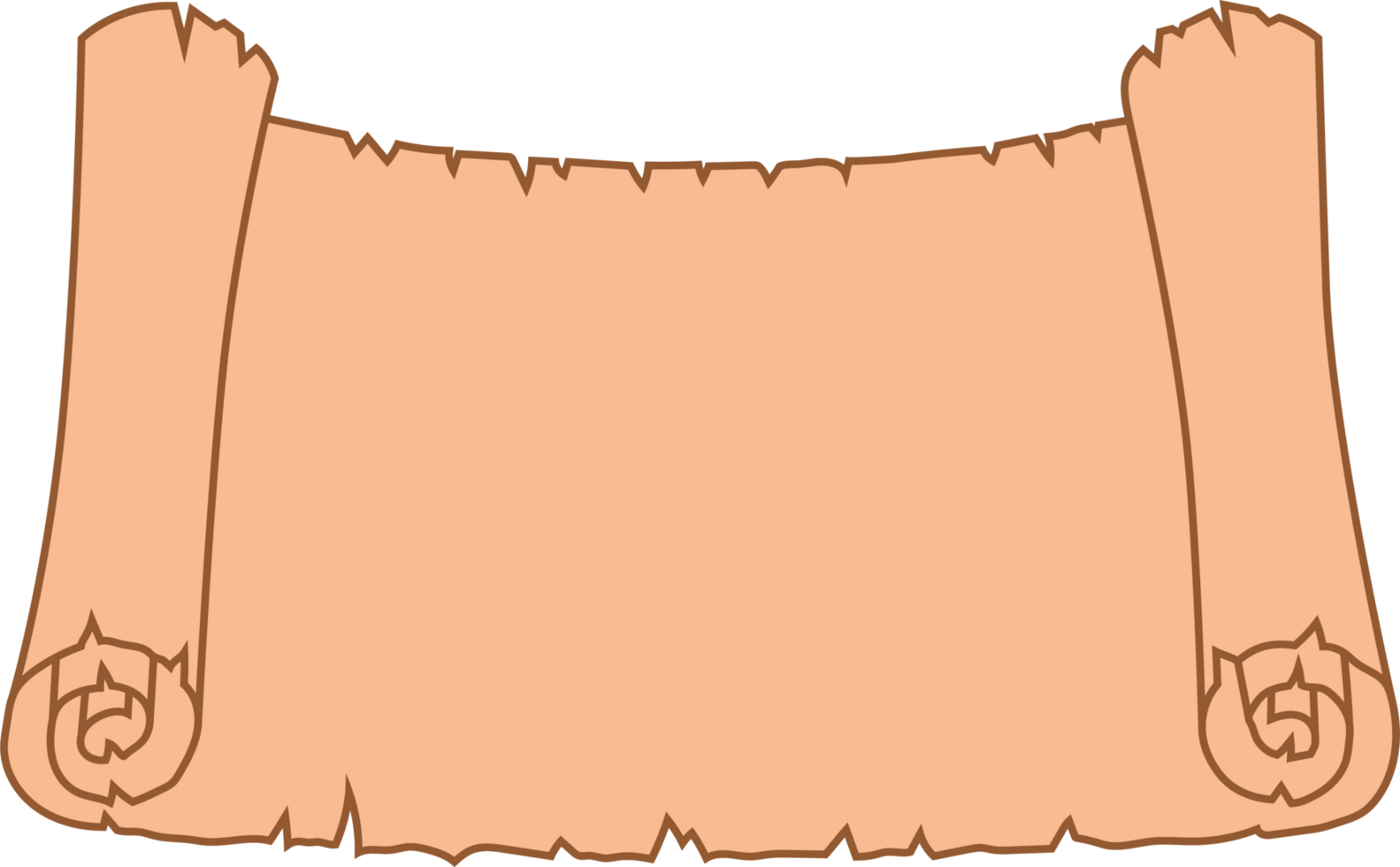 Old scroll clipart png