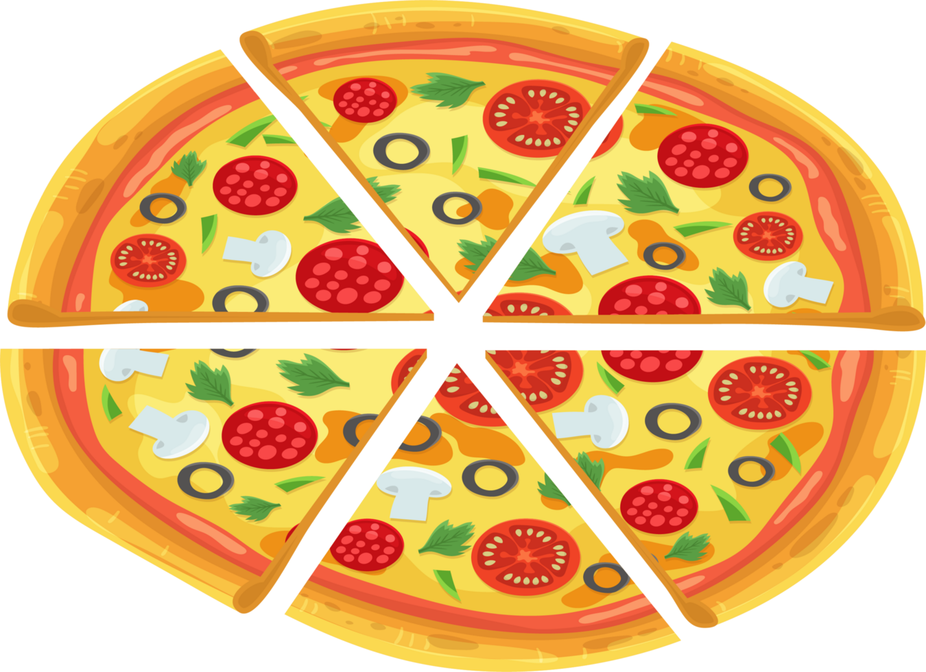 Pizza clipart design png