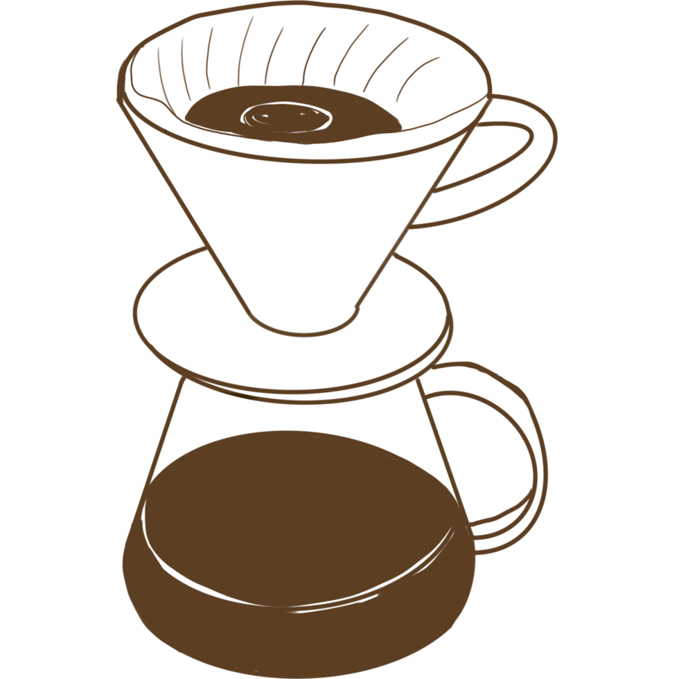 caffè linea arte caffè creatore png