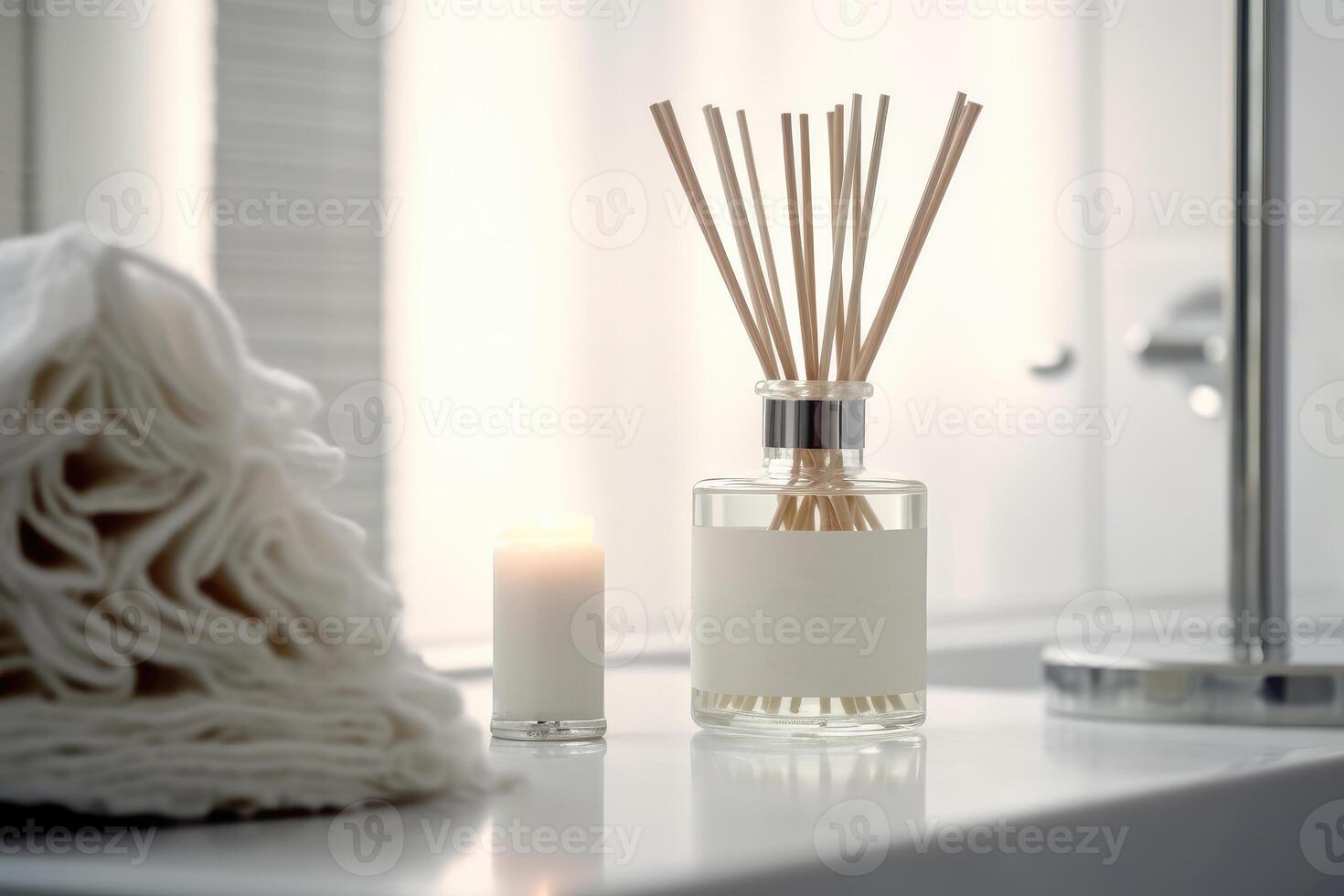 An aromatic diffuser in the house. technology. photo