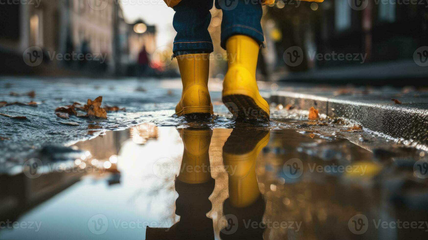 Puddle Rubber Boots