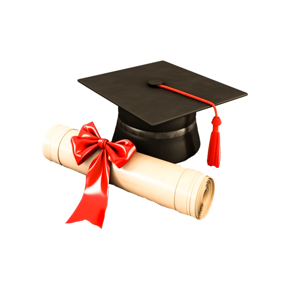 Graduation Season Element  Generative Ai png