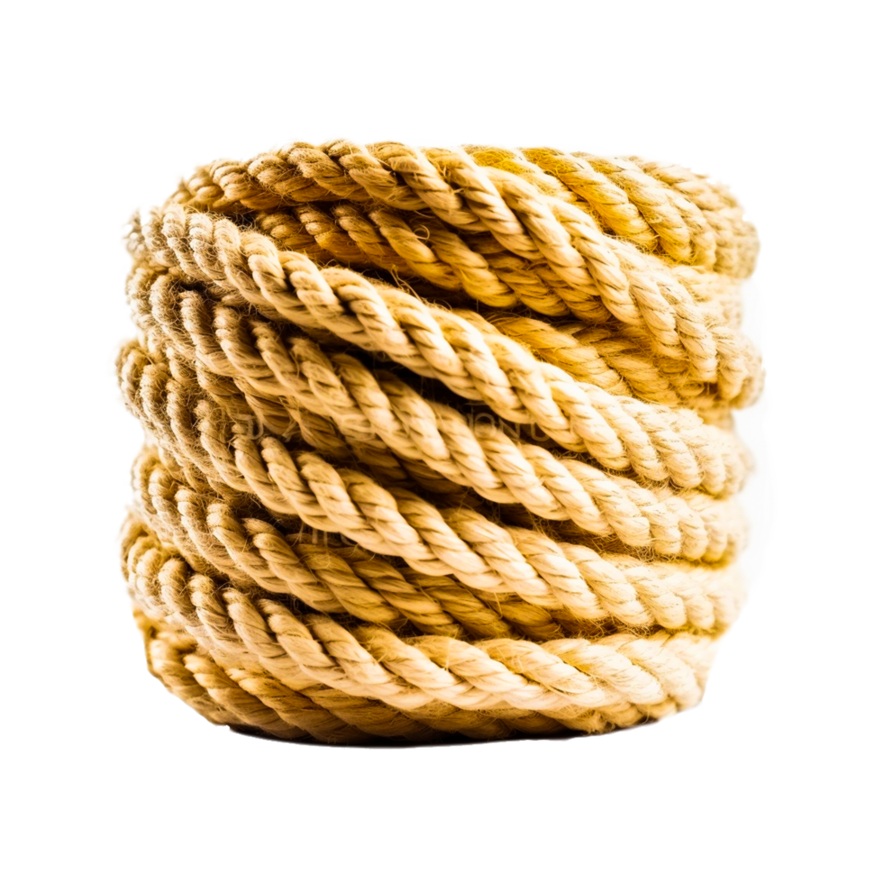 Rope wire rope manila rope natural rope blog,  Generative Ai png