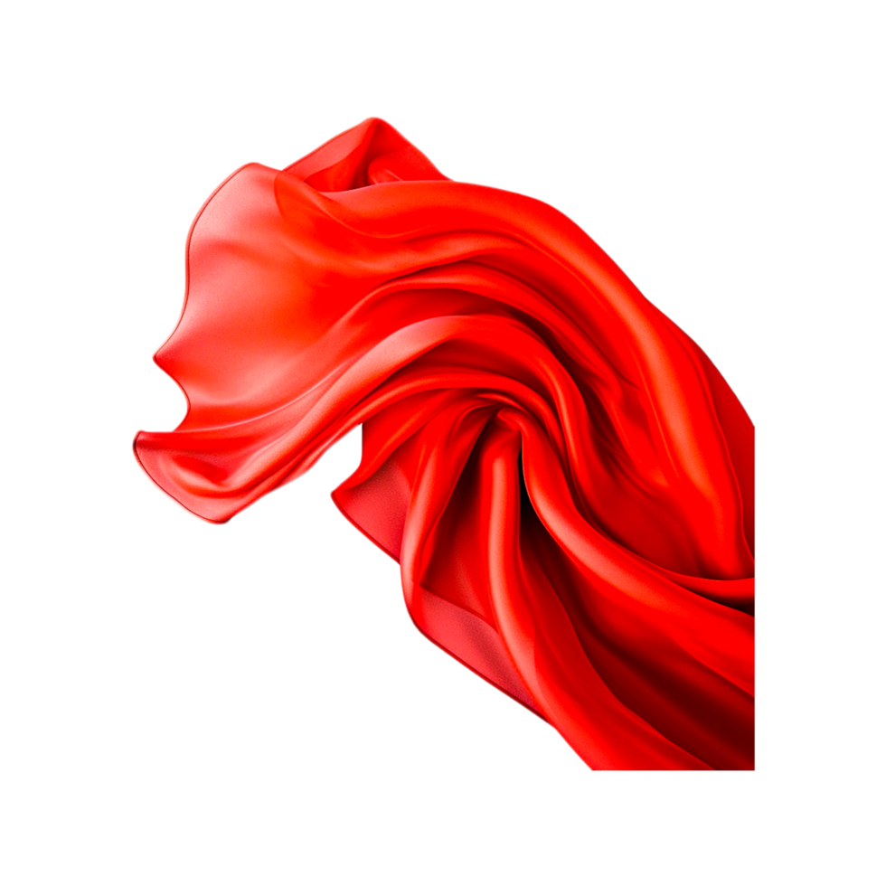 beautiful red silk png