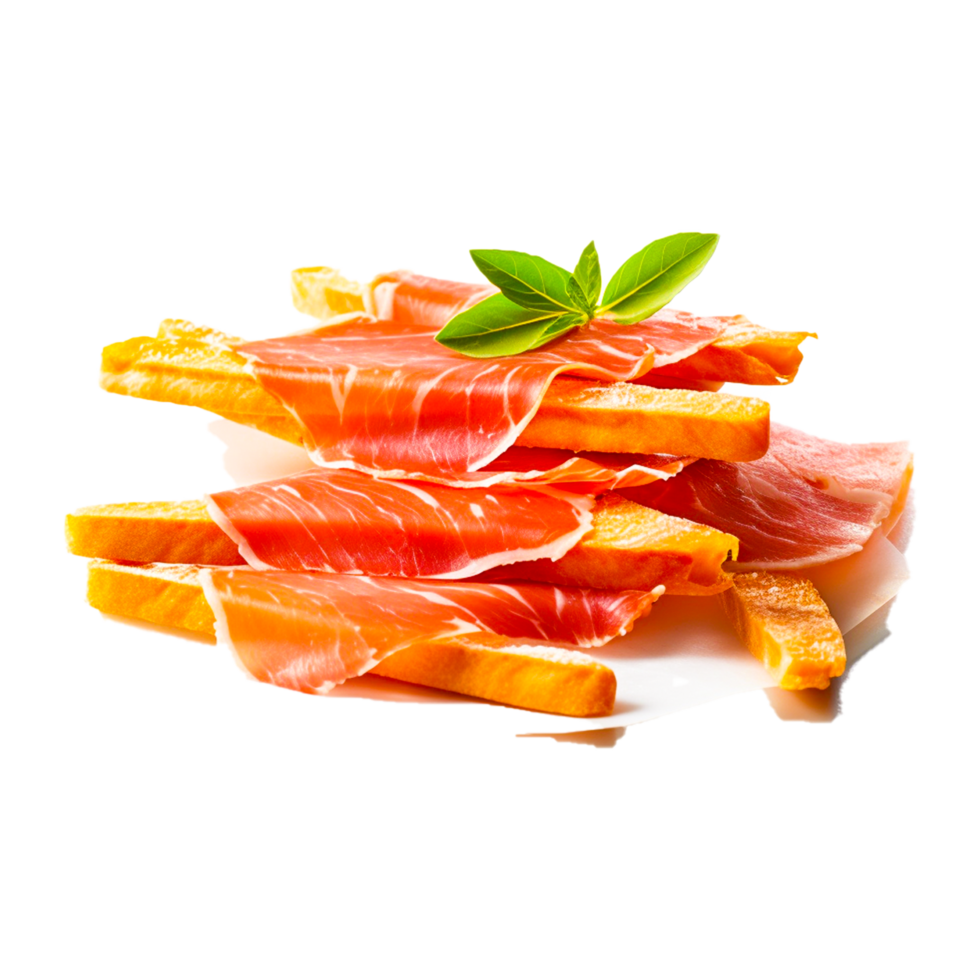 Schinken - - Prosciutto Schinken Italienisch Küche Antipasti Essen generativ ai png