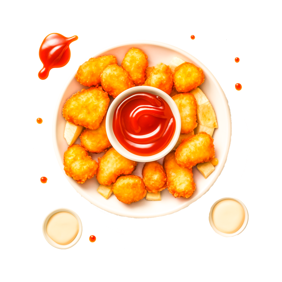 Chicken nugget Roast chicken Fast food Chicken meat Recipe png