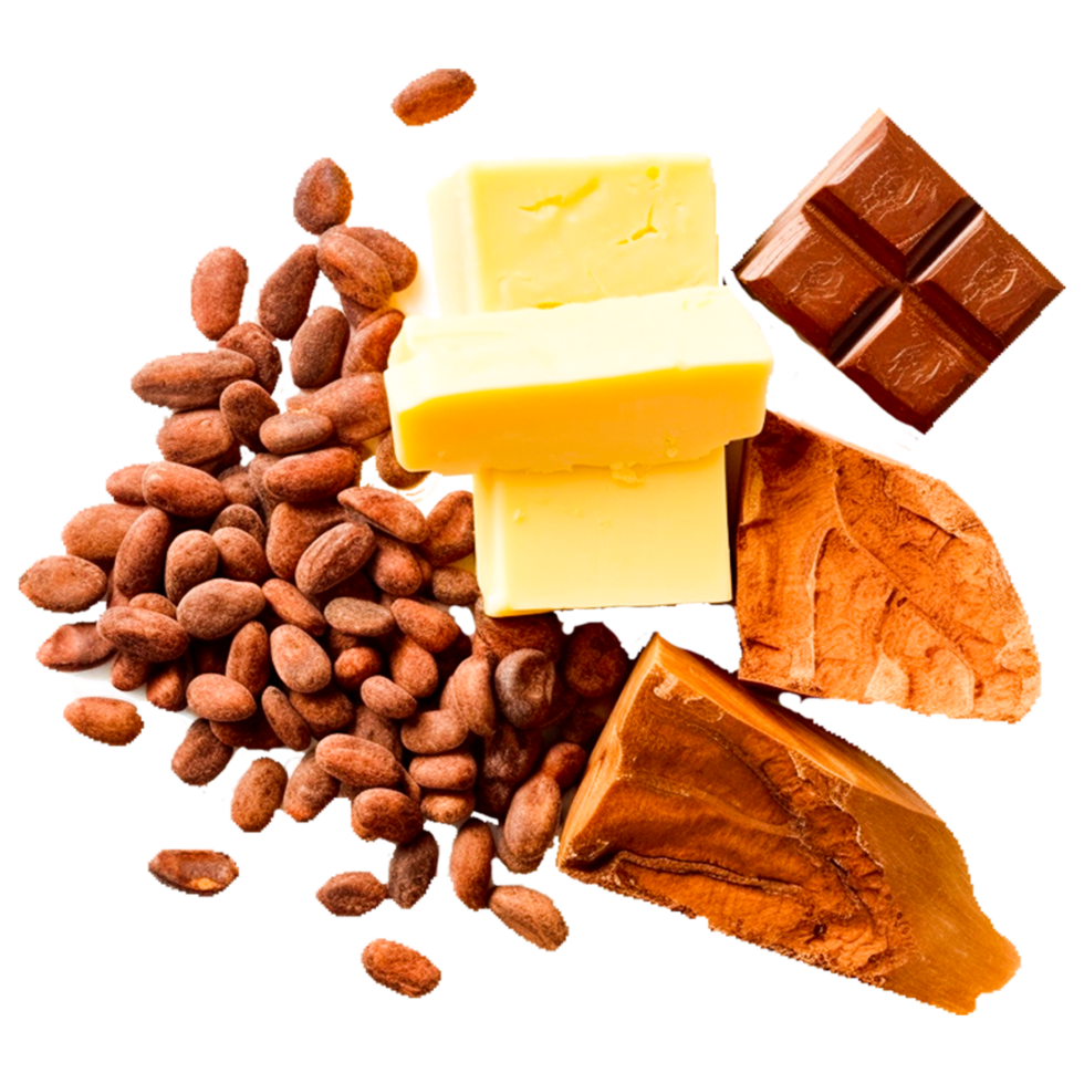 Chocolat cacahuète la photographie génératif ai png