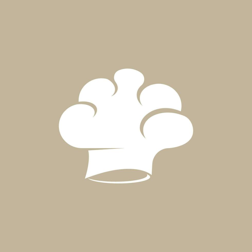 sombrero cocinero icono y símbolo vector modelo