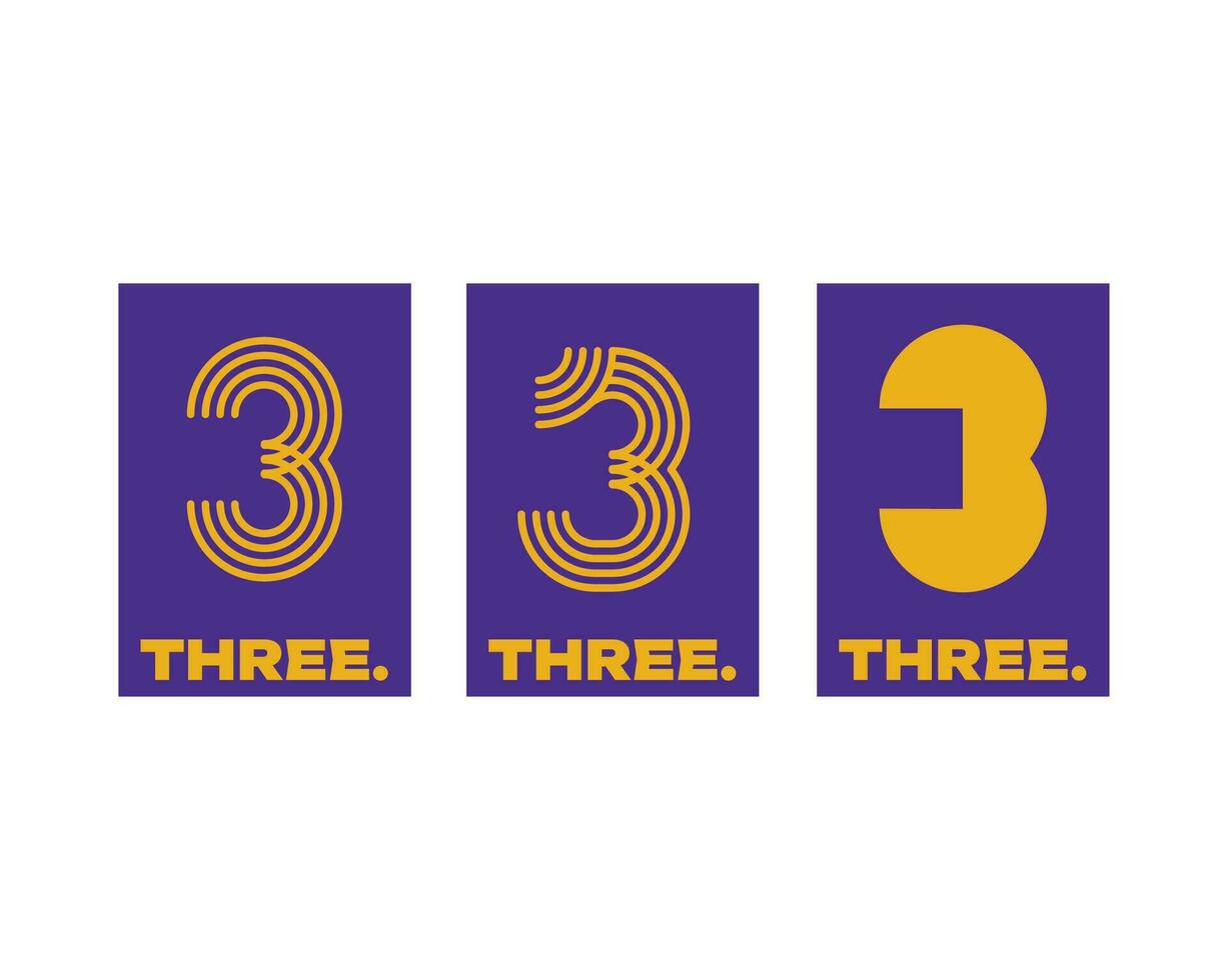 Numbers. Trendy font in retro Bauhaus design style. Artistic geometric printing type. Stylized alphabet vector