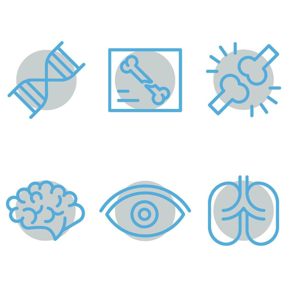 medical icons set for you download vector