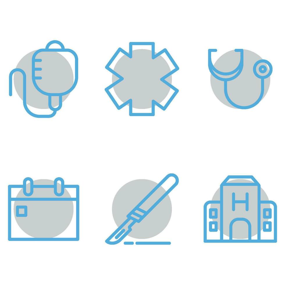 medical icons set for you download vector