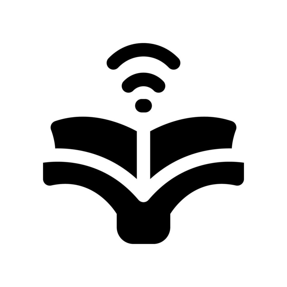 electronic book icon. vector icon for your website, mobile, presentation, and logo design.