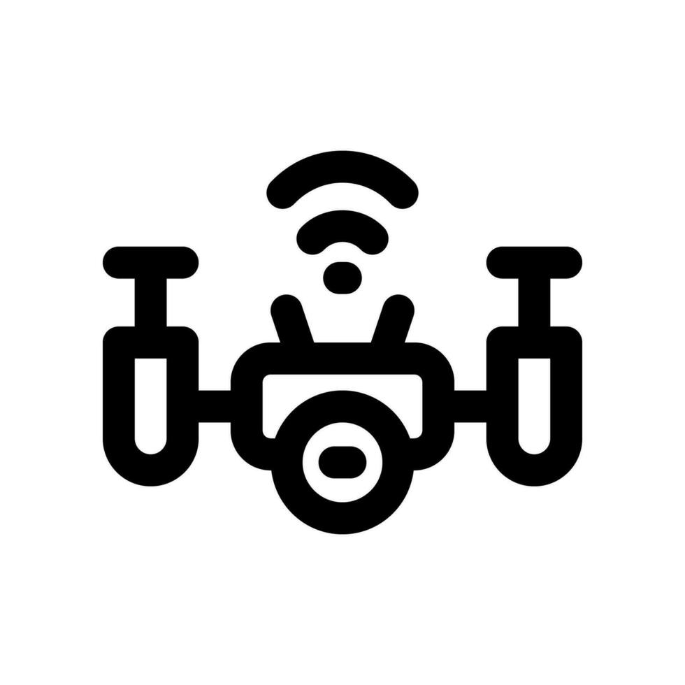 drone icon. vector icon for your website, mobile, presentation, and logo design.