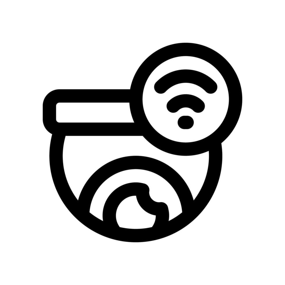 security camera icon. vector icon for your website, mobile, presentation, and logo design.