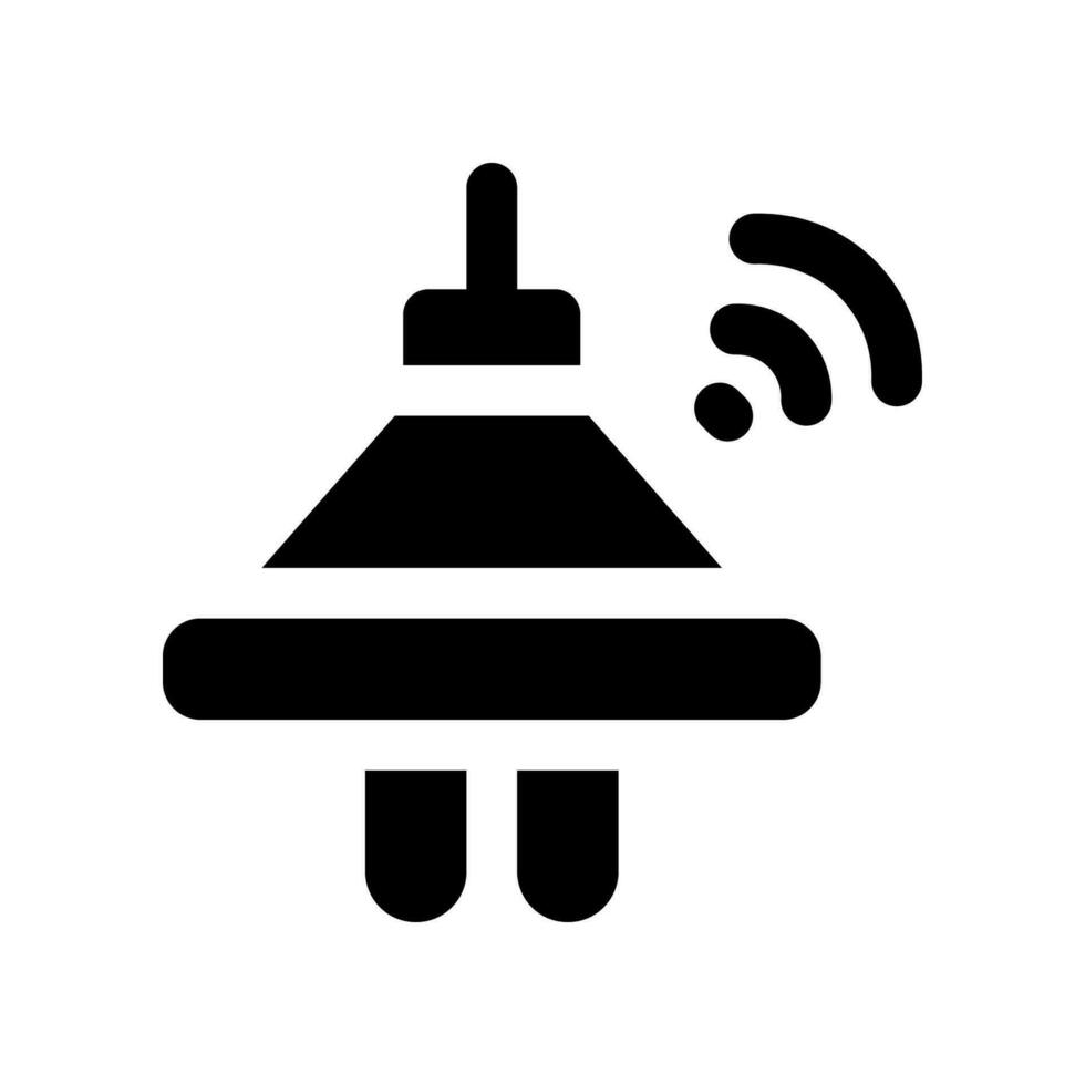 smart lamp icon. vector icon for your website, mobile, presentation, and logo design.