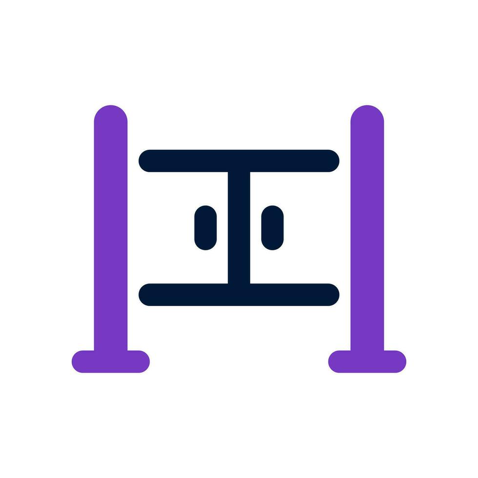 access gate icon. vector icon for your website, mobile, presentation, and logo design.