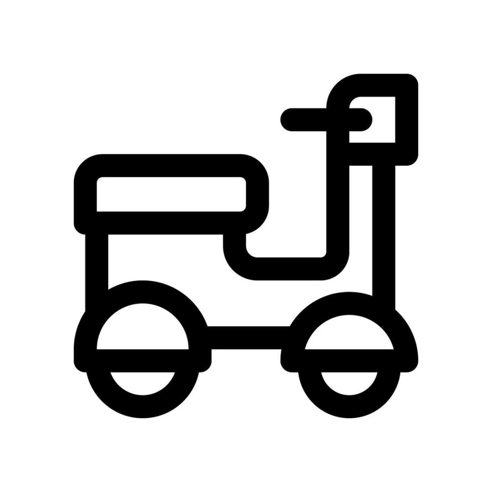 scooter icon. vector icon for your website, mobile, presentation, and logo design.