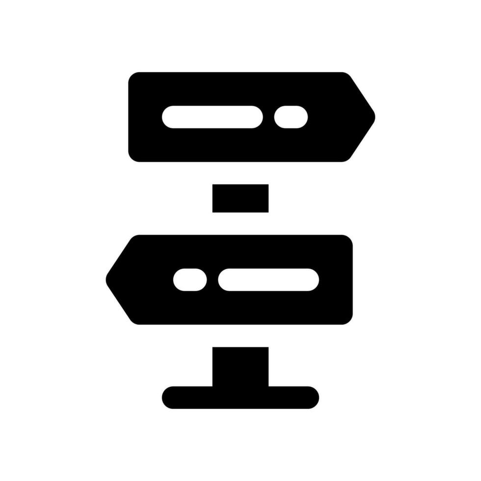 road sign icon. vector icon for your website, mobile, presentation, and logo design.