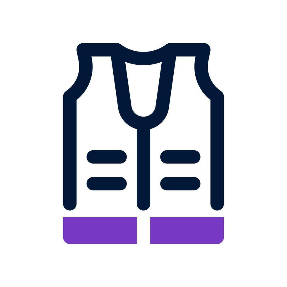 vest icon. vector icon for your website, mobile, presentation, and logo design.