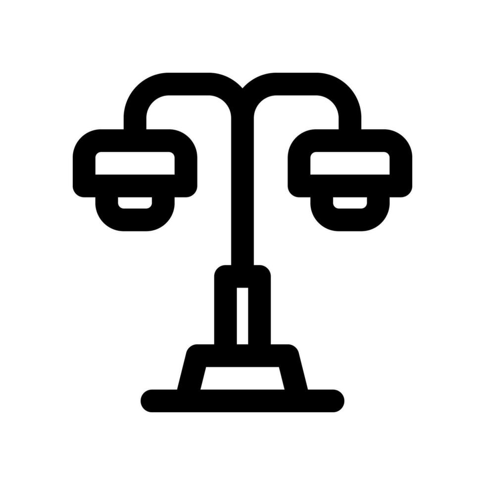 street light icon. vector icon for your website, mobile, presentation, and logo design.