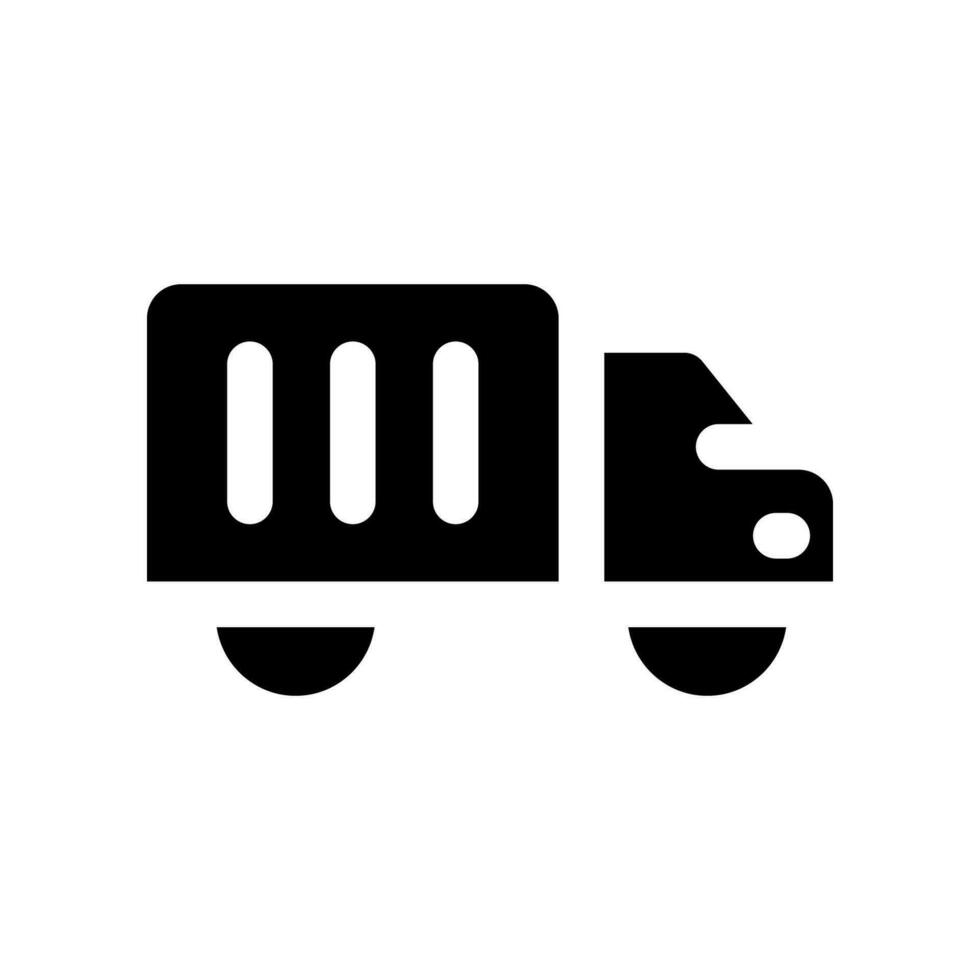 truck icon. vector icon for your website, mobile, presentation, and logo design.