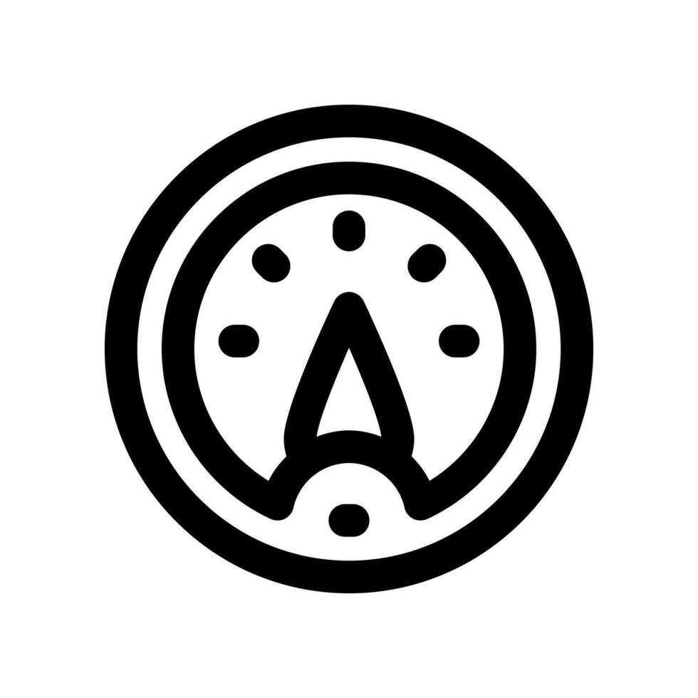 speedometer icon. vector icon for your website, mobile, presentation, and logo design.
