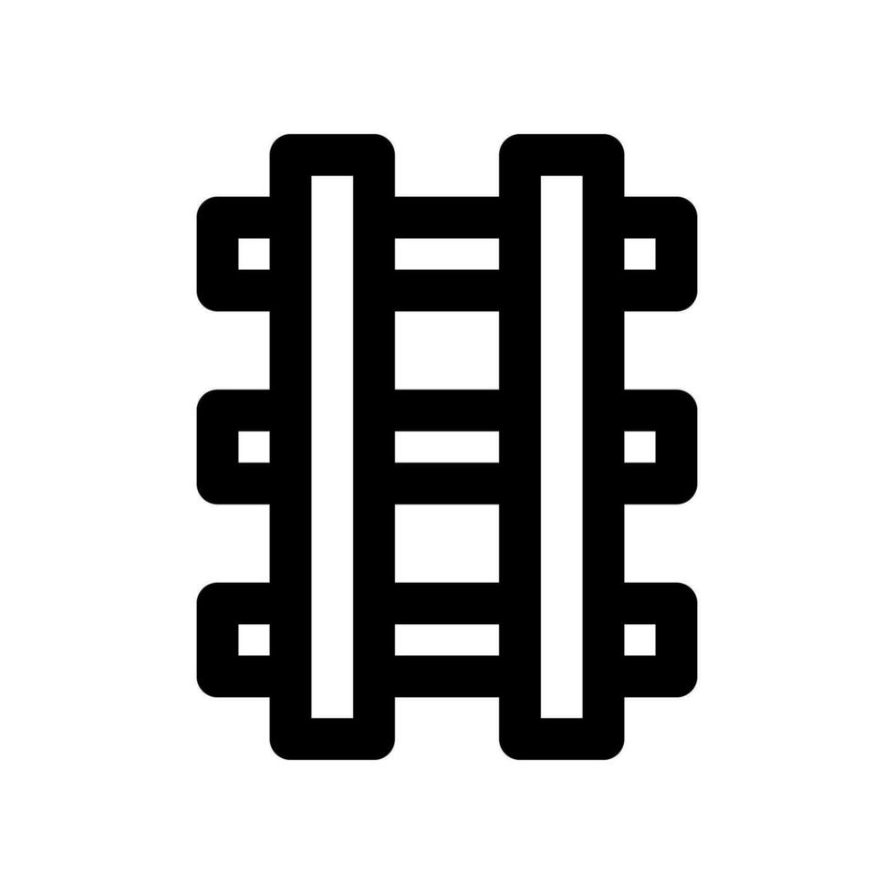 railway icon. vector icon for your website, mobile, presentation, and logo design.
