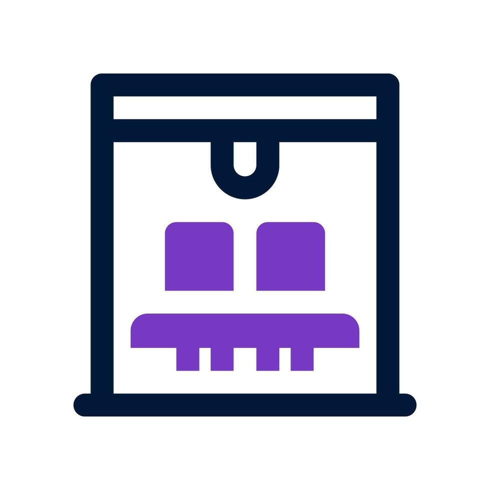 bus stop icon. vector icon for your website, mobile, presentation, and logo design.