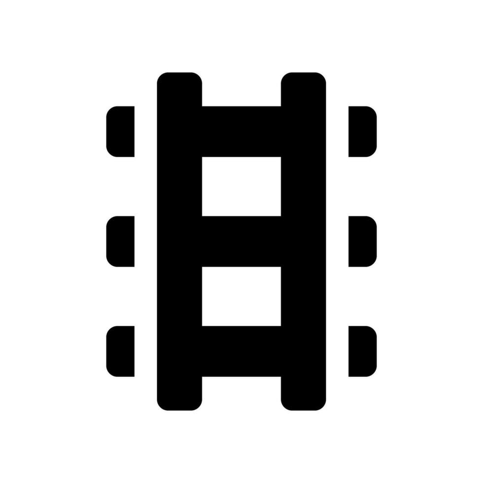 railway icon. vector icon for your website, mobile, presentation, and logo design.