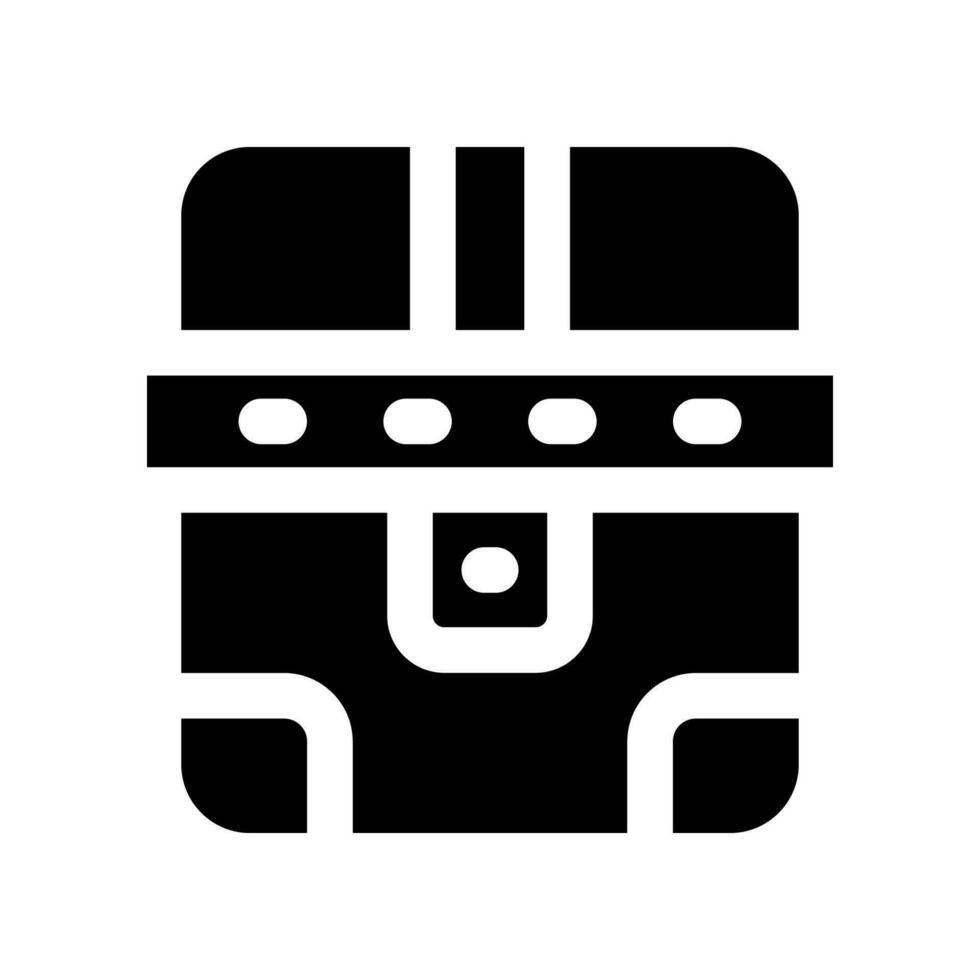 chest icon. vector icon for your website, mobile, presentation, and logo design.
