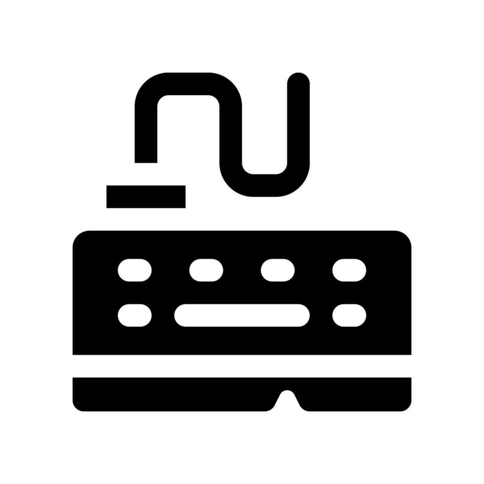 keyboard icon. vector icon for your website, mobile, presentation, and logo design.